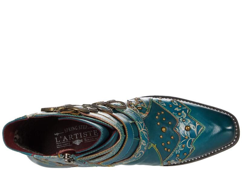 スプリングステップ レディース シューズ ブーツ・レインブーツ LArtiste by Spring Step Rodeha Teal ティール スプリングステップ レディース シューズ ブーツ・レインブーツ LArtiste by Spring Step Rodeha Teal ティール