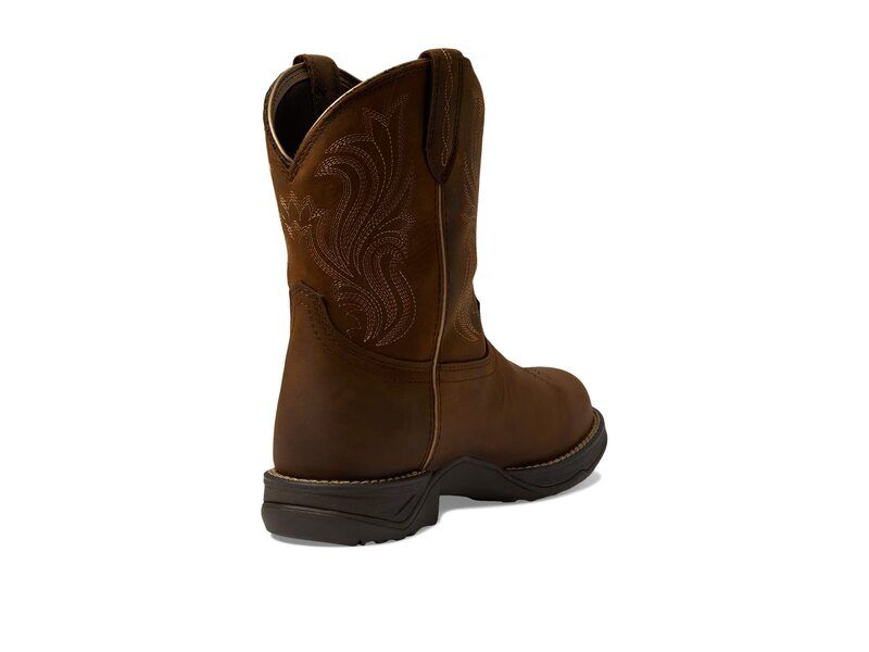 アリアト レディース シューズ ブーツ・レインブーツ Ariat Anthem Round Toe Shortie Waterproof Western Boot Glazed Brown ブラウン