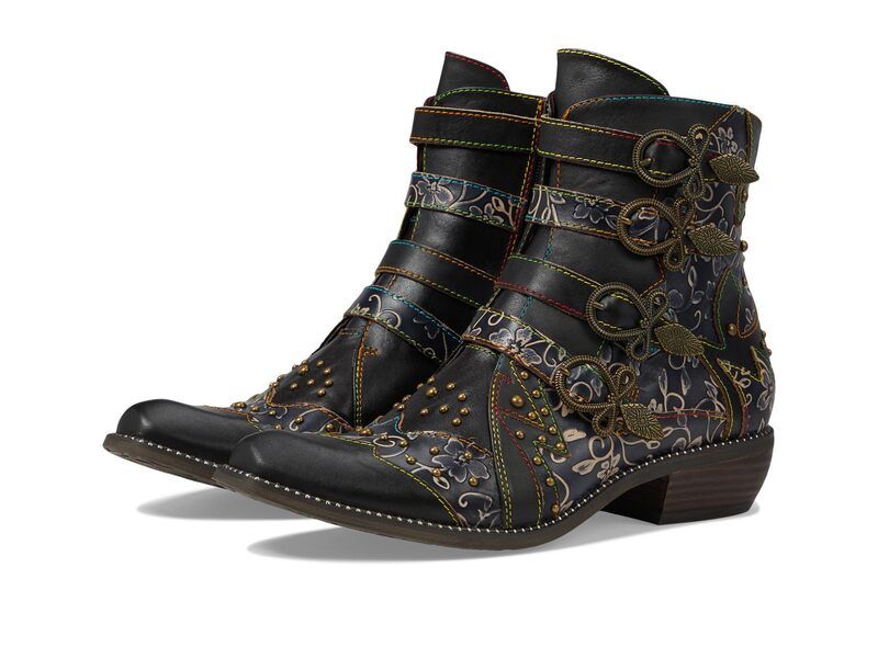 スプリングステップ レディース シューズ ブーツ・レインブーツ LArtiste by Spring Step Rodeha Black ブラック