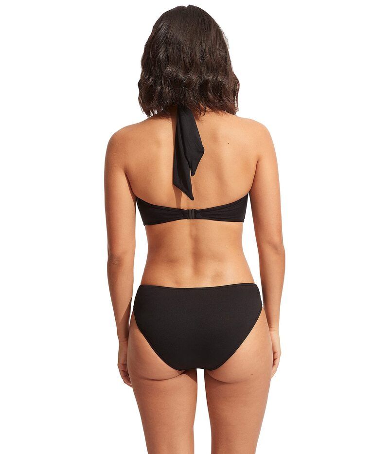 シーフォリー レディース 水着 トップのみ ホルター Seafolly Collective Halter Bandeau Black ブラック シーフォリー レディース 水着 トップのみ ホルター Seafolly Collective Halter Bandeau Black ブラック
