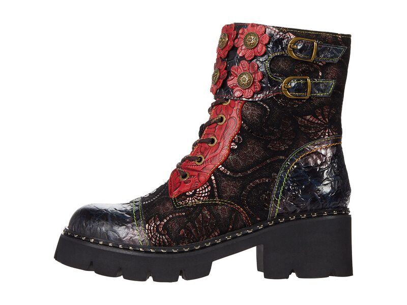 スプリングステップ レディース シューズ ブーツ・レインブーツ LArtiste by Spring Step Limitless Red Multi レッド