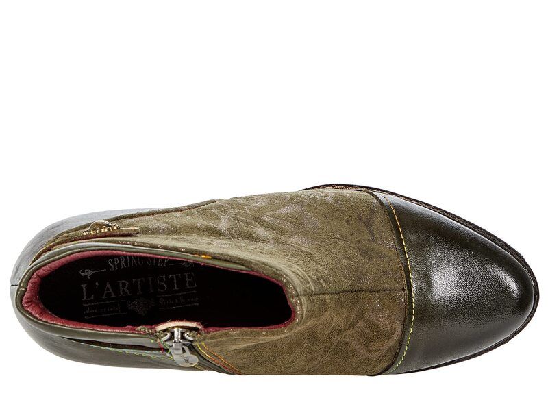 スプリングステップ レディース シューズ ブーツ・レインブーツ LArtiste by Spring Step Socute Olive Green グリーン