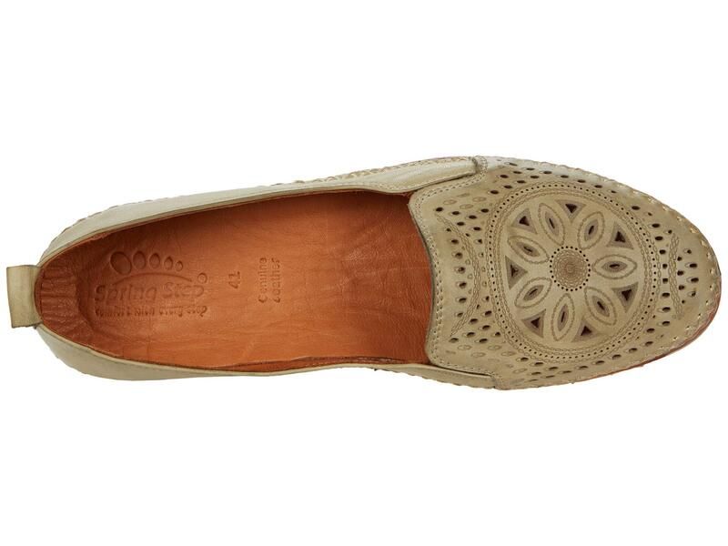 スプリングステップ レディース シューズ スリッポン・ローファー Spring Step Ingrid Olive Green グリーン