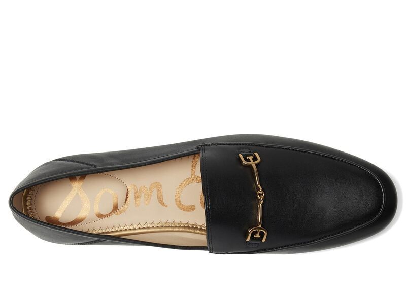 サムエデルマン レディース シューズ スリッポン・ローファー Sam Edelman Loraine Black Leather ブラック