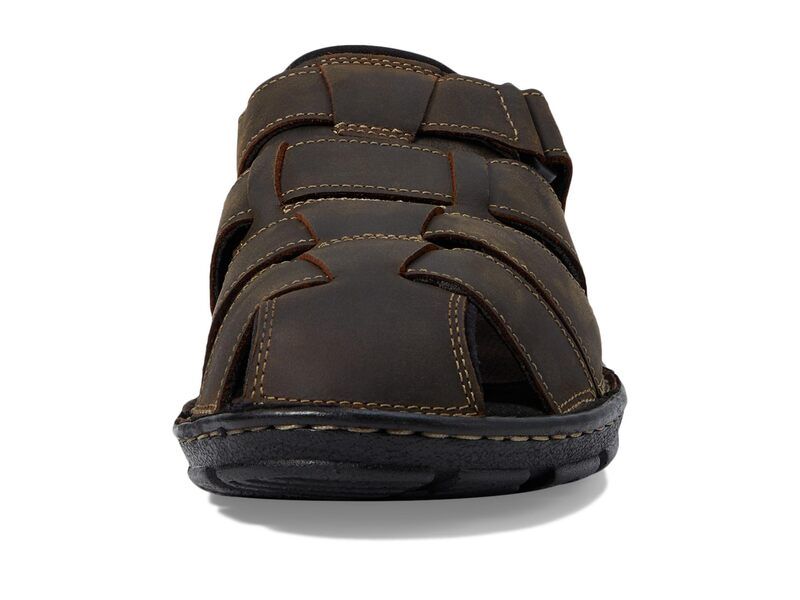 ロックポート メンズ シューズ サンダル Rockport Darwyn Fishermen Brown II Leathe ブラウン