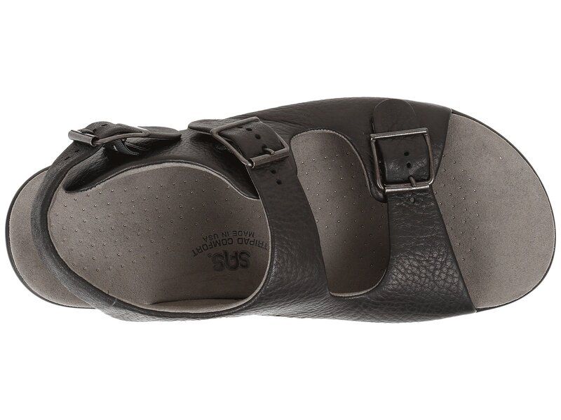 サス メンズ シューズ サンダル SAS Bravo Adjustable Comfort Sandal Black ブラック