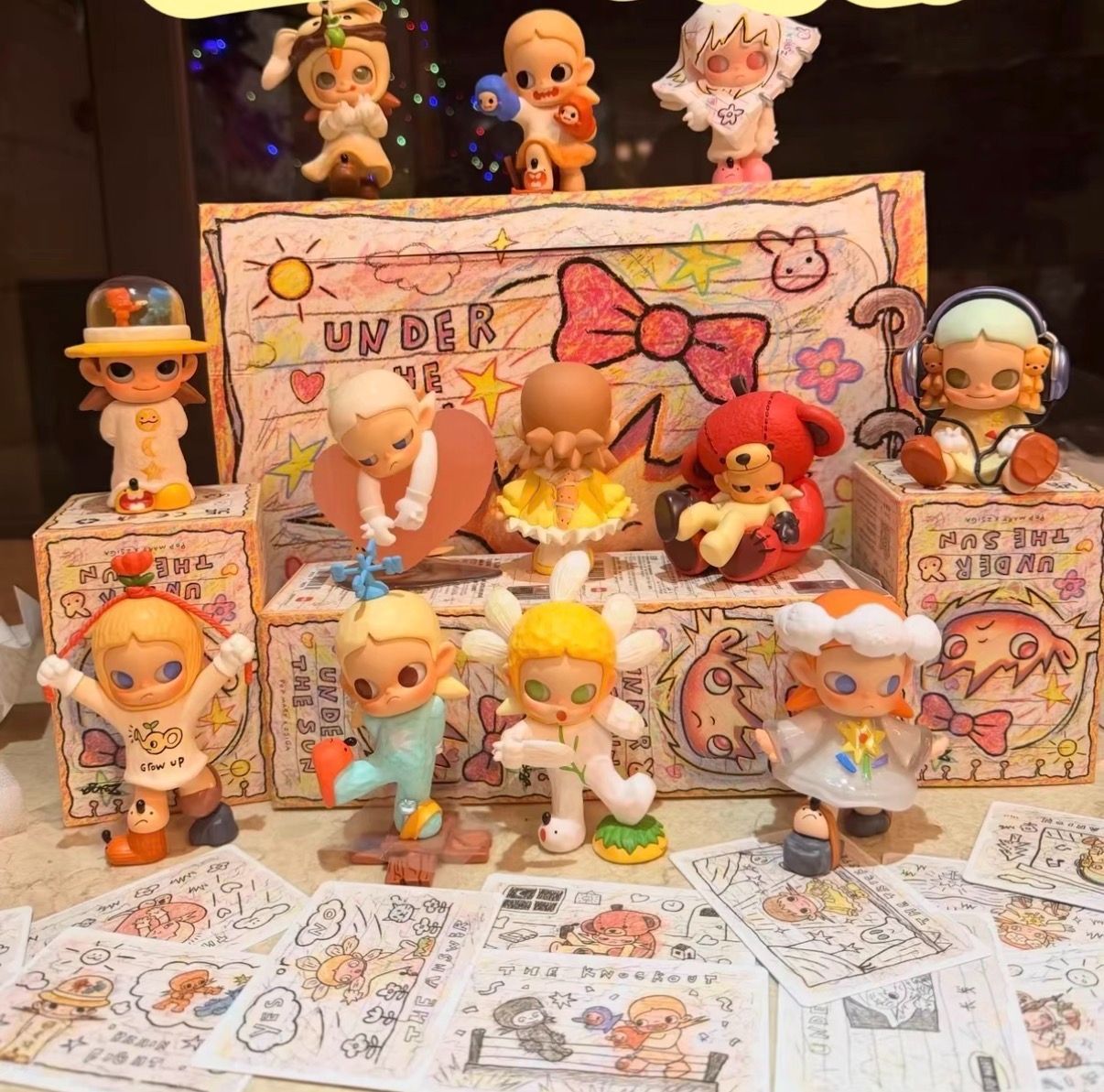 POP MART Zsiga Under The Sun シリーズ フィギュア ブラインドボックス 1BOX(12個入り) ポップマート