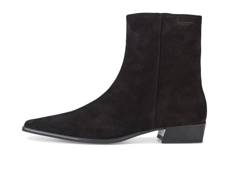 ヴァガボンド レディース シューズ ブーツ・レインブーツ スエード Vagabond Shoemakers Nella Suede Bootie Black ブラック