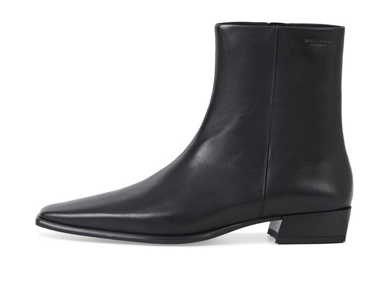 ヴァガボンド レディース シューズ ブーツ・レインブーツ レザー Vagabond Shoemakers Nella Leather Bootie Black ブラック