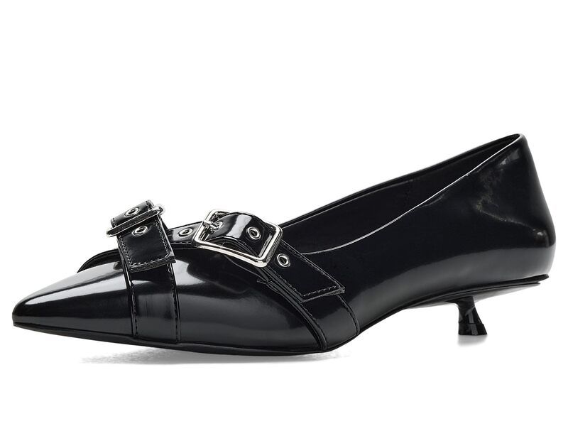 フリーピープル レディース シューズ ヒール Free People So 90s Kitten Heels Black Vegan Leather ブラック