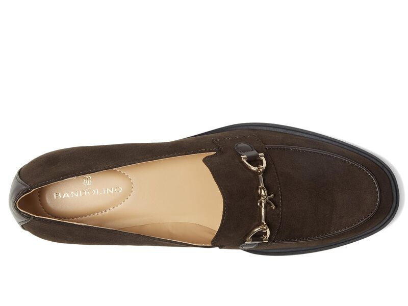 バンドリーノ レディース シューズ スリッポン・ローファー Bandolino Rummie Dark Brown ブラウン