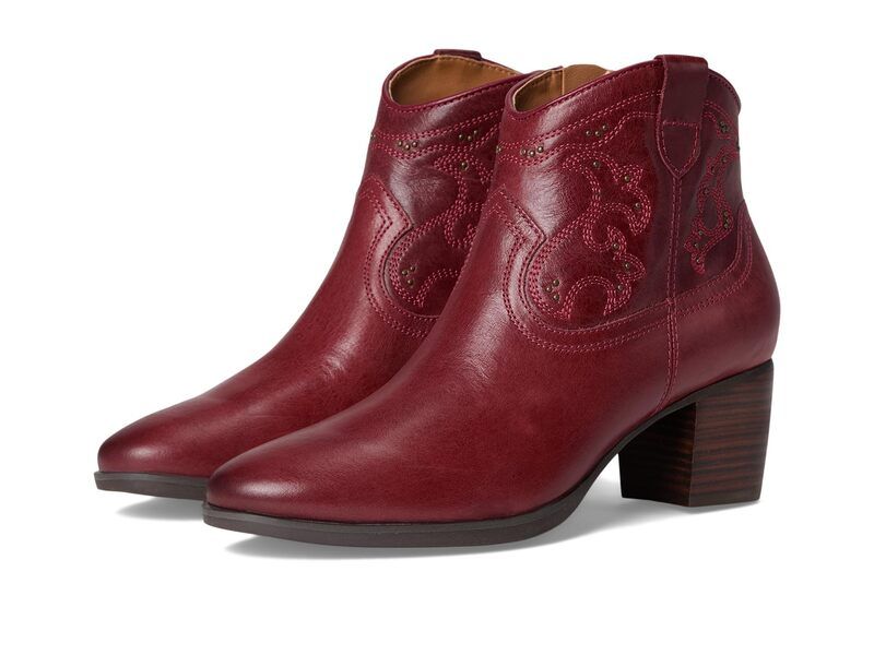 エイトレックス レディース シューズ ブーツ・レインブーツ ヒール Aetrex Reagan Western Heeled Boots Red レッド