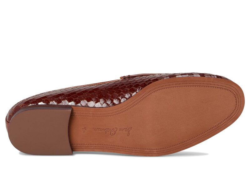 サムエデルマン レディース シューズ スリッポン・ローファー Sam Edelman Loraine 7 Copper Brown Python ブラウン