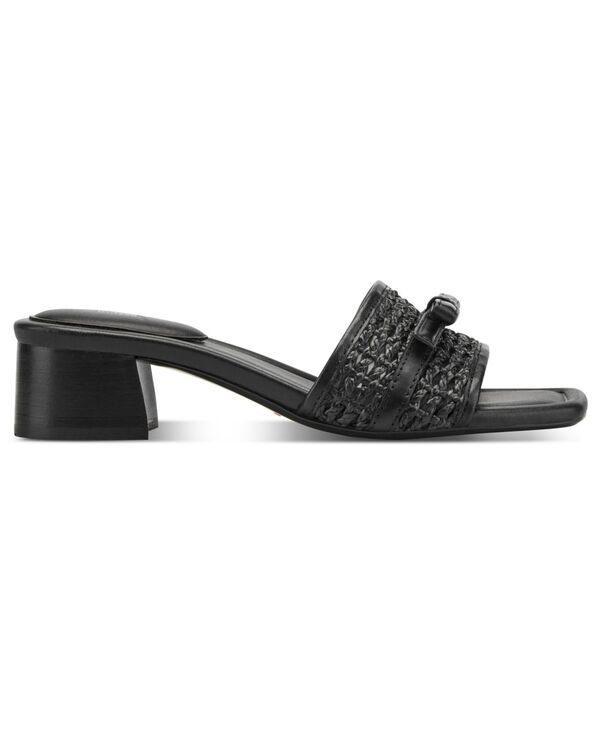 ロックポート レディース シューズ スリッポン・ローファー サンダル Rockport Womens Clarice Square Toe SlipOn Dressandals Black ブラック