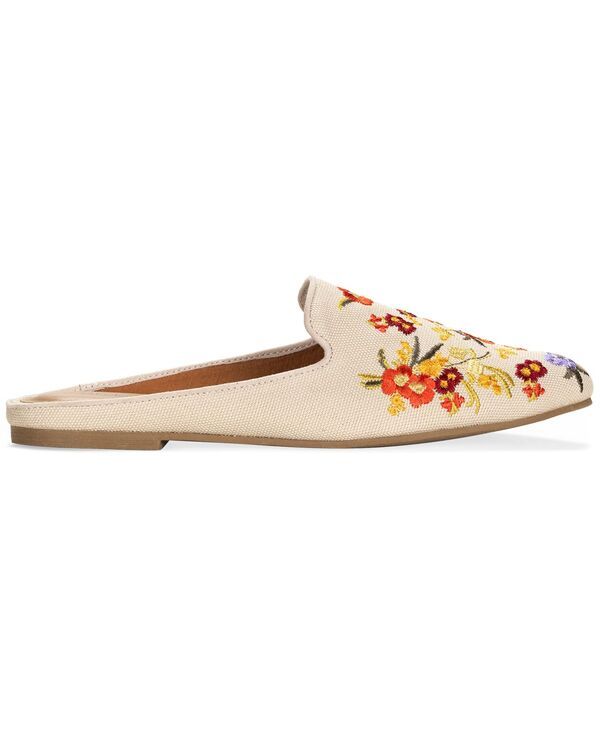 スタイルアンドコー レディース シューズ スリッポン・ローファー 刺繍 Style Co Womens Naomii2 Embroidered SlipOn Mules Macys Exclusivembroidered Floral スタイルアンドコー レディース シューズ スリッポン・ローファー 刺繍 Style Co Womens Naomii2 Embroidered SlipOn Mules Macys Exclusivembroidered Floral