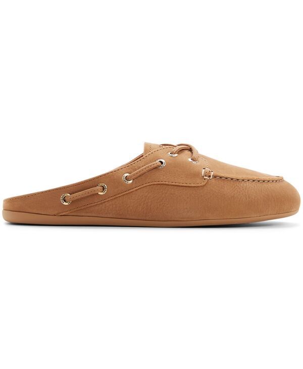 スペリー レディース シューズ スリッポン・ローファー Sperry Womenslim SlipOn Boat Mules Flats Tan タン
