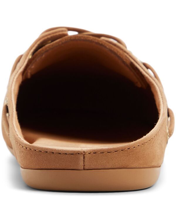 スペリー レディース シューズ スリッポン・ローファー Sperry Womenslim SlipOn Boat Mules Flats Tan タン