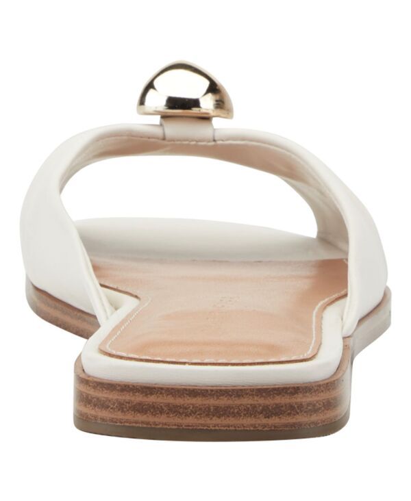 マーク・フィッシャー レディース シューズ スリッポン・ローファー ギャザー サンダル Marc Fisher LTD Womens Dalani Ornamented Ruched Flat SlipOn Sandals Cream Leather クリーム マーク・フィッシャー レディース シューズ スリッポン・ローファー ギャザー サンダル Marc Fisher LTD Womens Dalani Ornamented Ruched Flat SlipOn Sandals Cream Leather クリーム