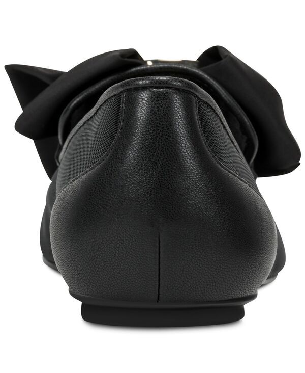 カール ラガーフェルド レディース シューズ スリッポン・ローファー KARLAGERFELD PARIS Womens Vasilisa Bow SlipOn Flats Black ブラック