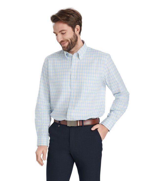クラブルーム メンズ トップス シャツ Club Roomens Fashion Poplin Henry Shirt Macys Exclusive Light Blue ブルー