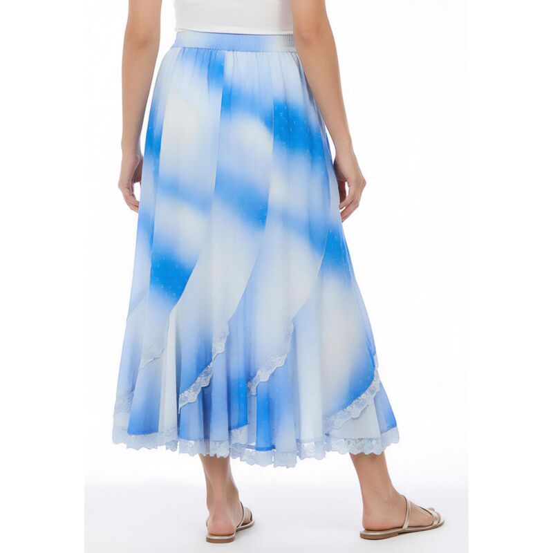 ロアマンズ レディース ボトムスカート プラスサイズ Roamans Womens Plusize French Skirt Lavender Soft Mist ラベンダー
