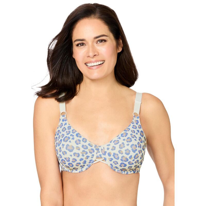 アベニュー レディース アンダーウェア ブラジャー Avenue Womens Back Smoother Bra Ivory Animal アイボリー
