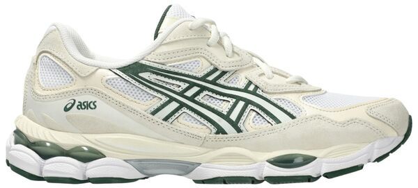 アシックス メンズ シューズ スニーカー ASICS Mens GELNYC Shoes IvoryForest Night アイボリー