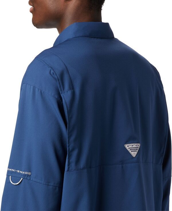コロンビア メンズ トップス シャツ Columbia Mens PFG TamiamiI Long Sleeve Shirt Carbon