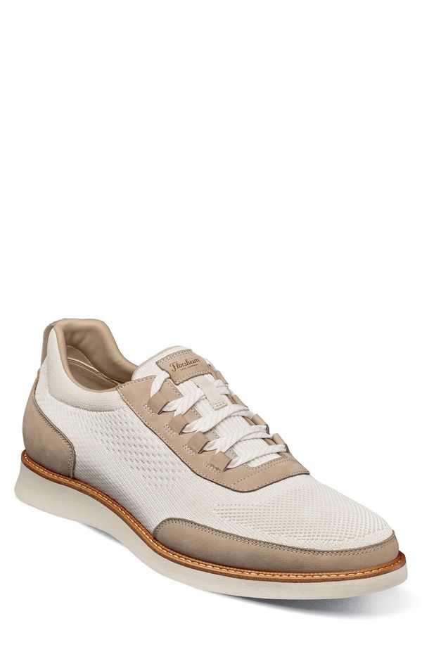 フローシャイム メンズ シューズ オックスフォード スニーカー レース ニット Florsheim Launch Elastic Lace Knit Sneaker Ice