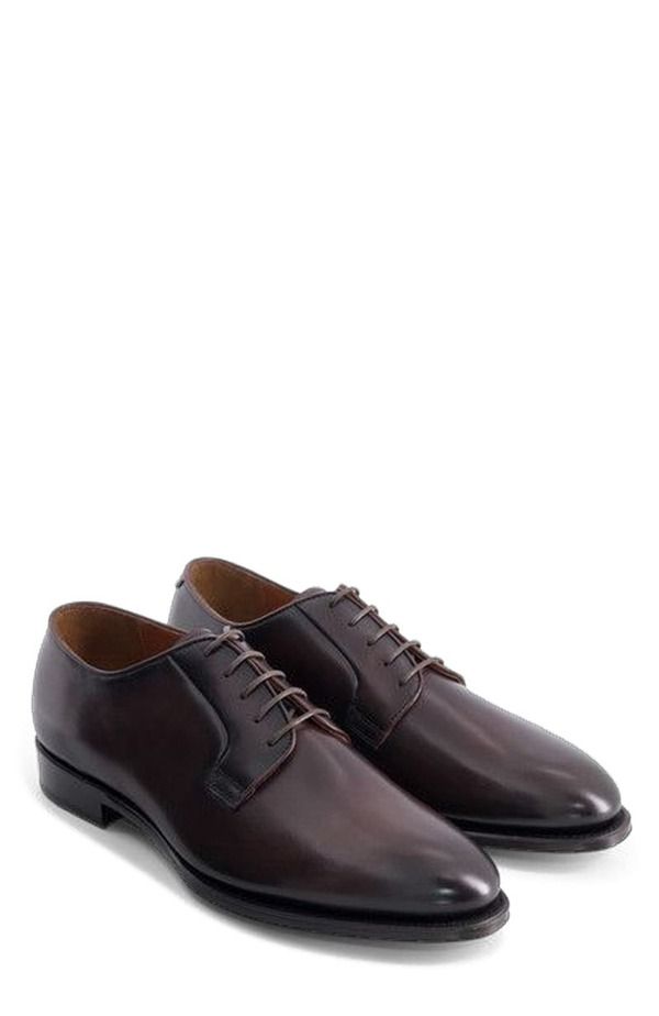 アンソニー ヴィア メンズ シューズ オックスフォード ダービー Anthony Veer Sterling Derby Chestnut Depth Brown Leather ブラウン