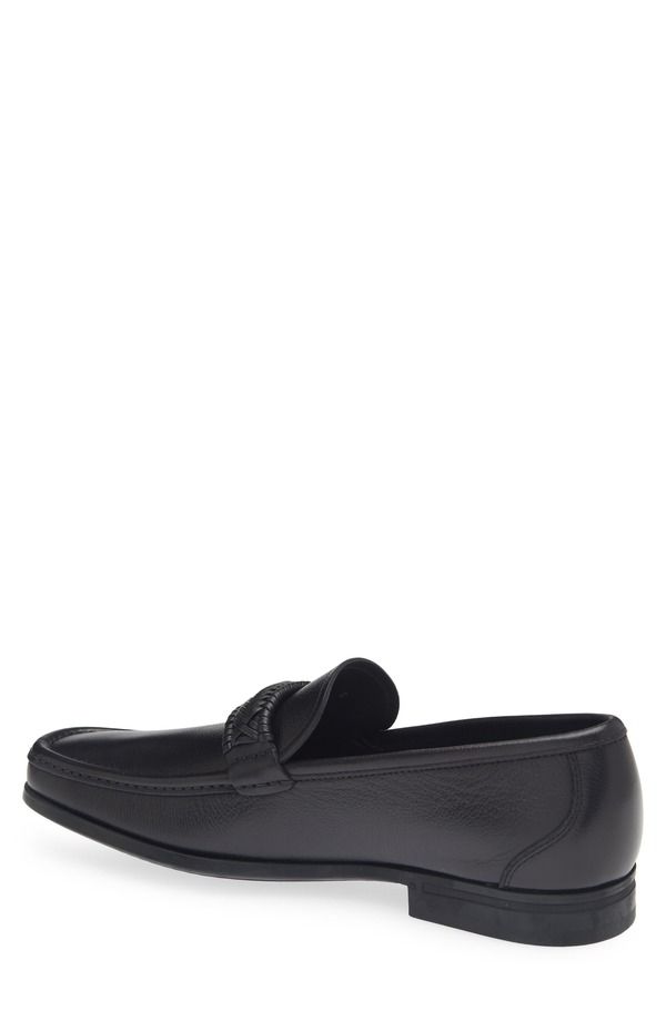 フェラガモ メンズ シューズ スリッポン・ローファー FERRAGAMO Caspian Loafer Nero
