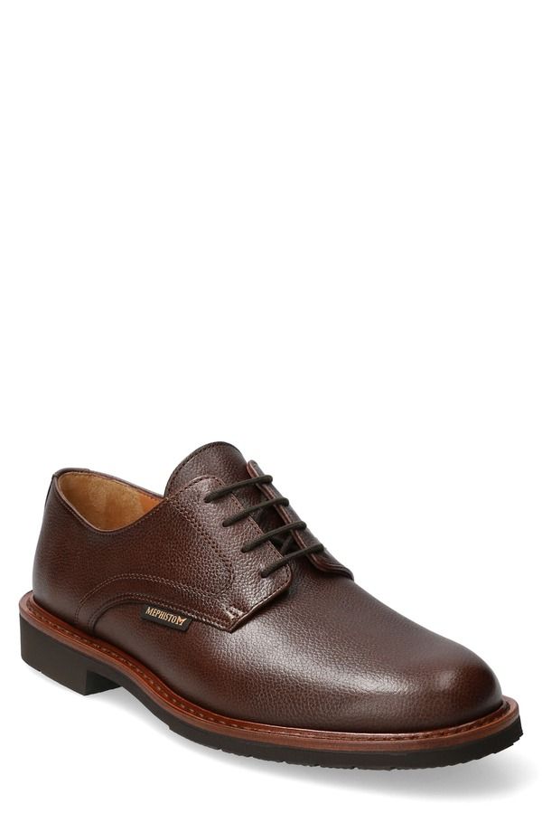 メフィスト メンズ シューズ ダービー Mephisto Marlon 2 Derby Chesnut Gipsi 917835