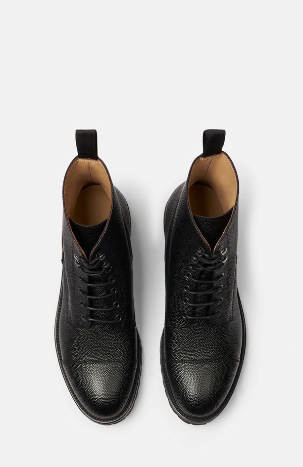 スカロッソ メンズ シューズ ブーツ・レインブーツ SCAROSSO Jackie Boots Black Calf ブラック