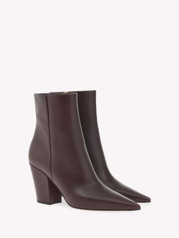 ジャンヴィト ロッシ レディース シューズ ブーツ・レインブーツ Gianvito Rossi Keinna Bootie Red Calf レッド