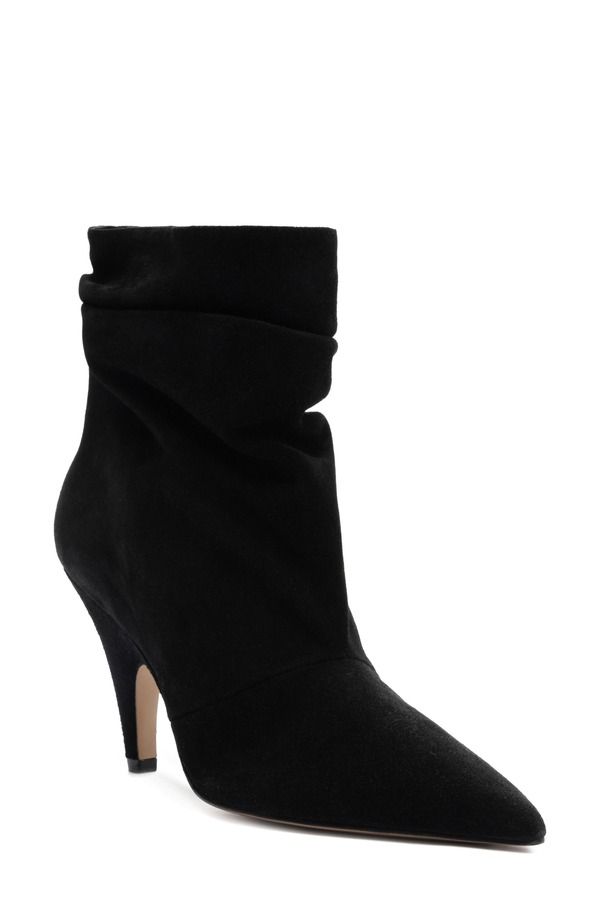 アレクサンドラバードマン レディース シューズ ブーツ・レインブーツ Alexandre Birman Tati Pointed Toe Slouch Bootie Black ブラック