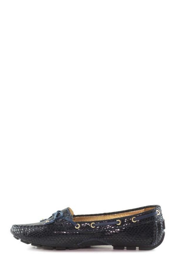 マークジョセフニューヨーク レディース シューズ スリッポン・ローファー レザー Marc Joseph New York Cypress Hilleather Tiebow Driver Loafer Navy Snake ネイビー マークジョセフニューヨーク レディース シューズ スリッポン・ローファー レザー Marc Joseph New York Cypress Hilleather Tiebow Driver Loafer Navy Snake ネイビー