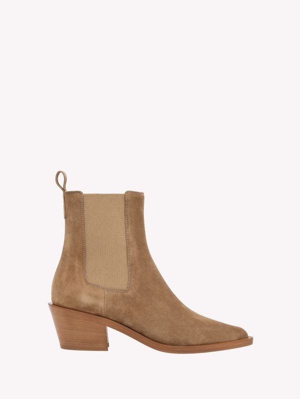 ジャンヴィト ロッシ レディース シューズ ブーツ・レインブーツ Gianvito Rossi Wylie Boots Tan タン