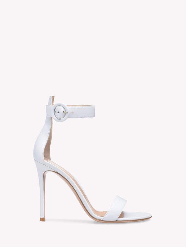 ジャンヴィト ロッシ レディース シューズ サンダル Gianvito Rossi Portofino 105 Sandals White ホワイト