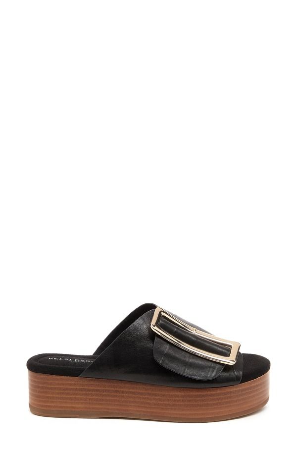 ケルシーダッガー レディース シューズ サンダル プラットフォーム Kelsi Dagger Brooklyn Dover Woven Platform Sandal Black ブラック