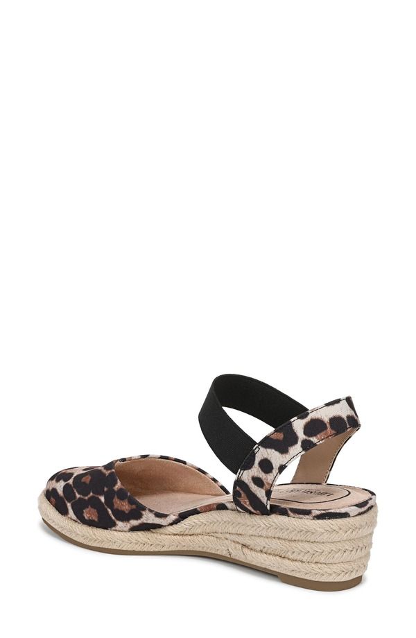 ライフストライド レディース シューズ サンダル アンクル LifeStride Kimmie Ankle Strap Espadrille Naturaleopard アニマル ライフストライド レディース シューズ サンダル アンクル LifeStride Kimmie Ankle Strap Espadrille Naturaleopard アニマル