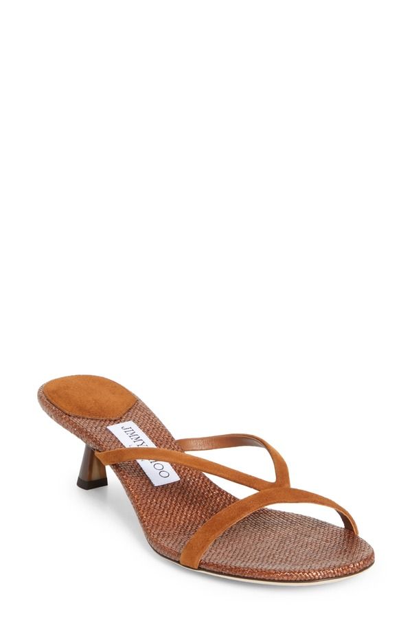 ジミーチュー レディース シューズ サンダル Jimmy Choo Ciela Slide Sandal Tan Mix タン