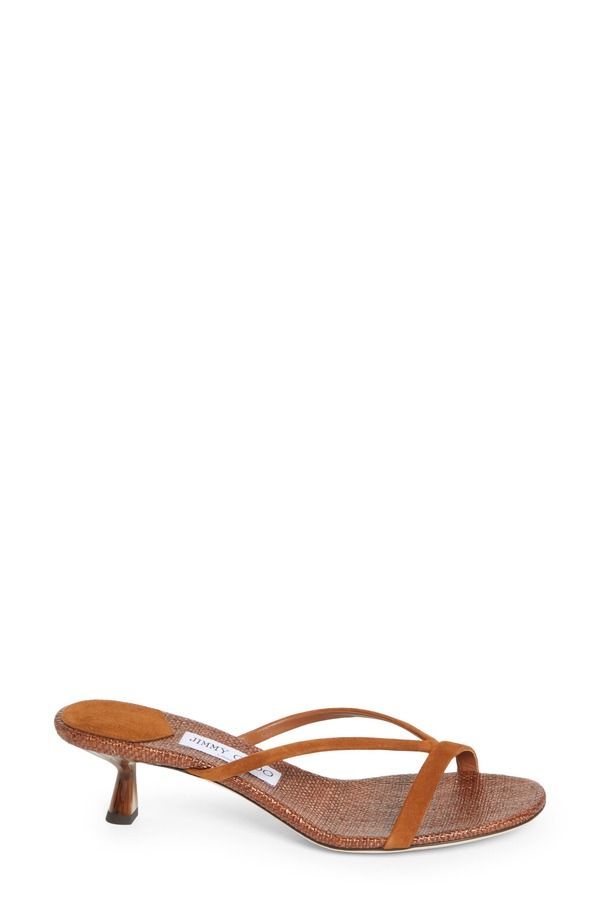 ジミーチュー レディース シューズ サンダル Jimmy Choo Ciela Slide Sandal Tan Mix タン