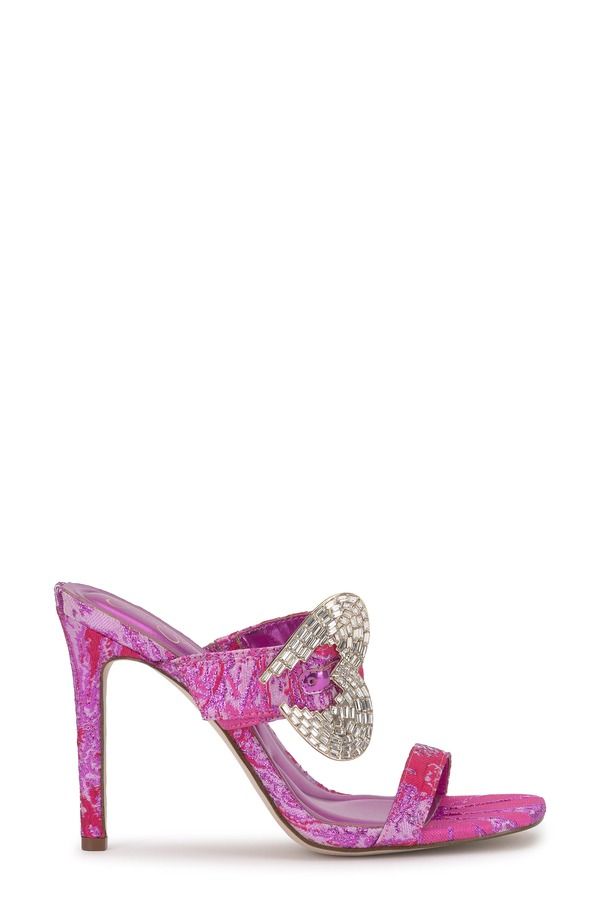 ジェシカシンプソン レディース シューズ サンダル Jessica Simpson Orrieta Slide Sandal Pink Red Combo レッド