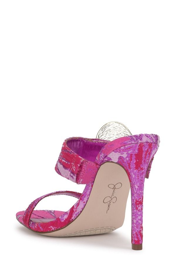 ジェシカシンプソン レディース シューズ サンダル Jessica Simpson Orrieta Slide Sandal Pink Red Combo レッド