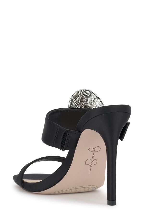 ジェシカシンプソン レディース シューズ サンダル Jessica Simpson Orrieta Slide Sandal Black ブラック
