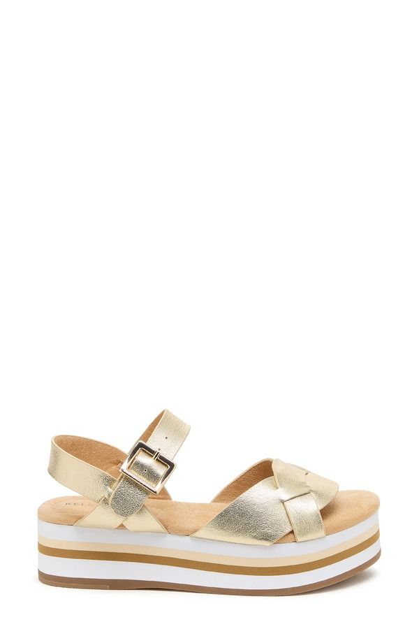 ケルシーダッガー レディース シューズ サンダル プラットフォーム Kelsi Dagger Brooklyn Breeze Platform Sandalight Gold ゴールド