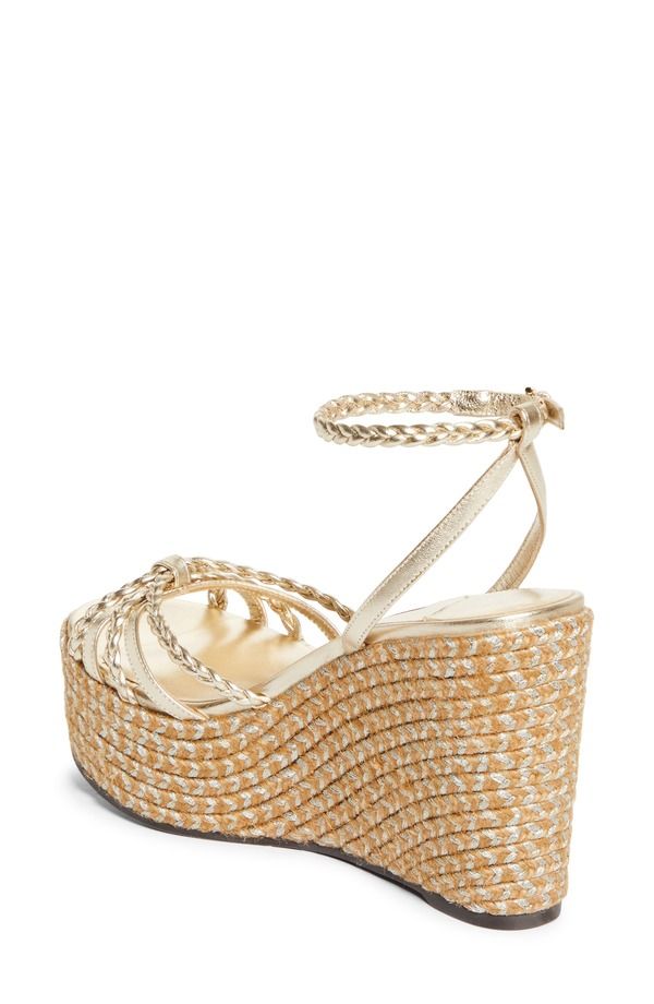 ジミーチュー レディース シューズ サンダル プラットフォーム Jimmy Choo Dree Platform Espadrille Sandal Soft Gold Mix ゴールド ジミーチュー レディース シューズ サンダル プラットフォーム Jimmy Choo Dree Platform Espadrille Sandal Soft Gold Mix ゴールド