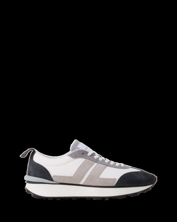 ランバン レディース シューズ スニーカー メッシュ スエード Lanvin Bumpr Sneakers In Mesh And Brushed Suede Grey グレー