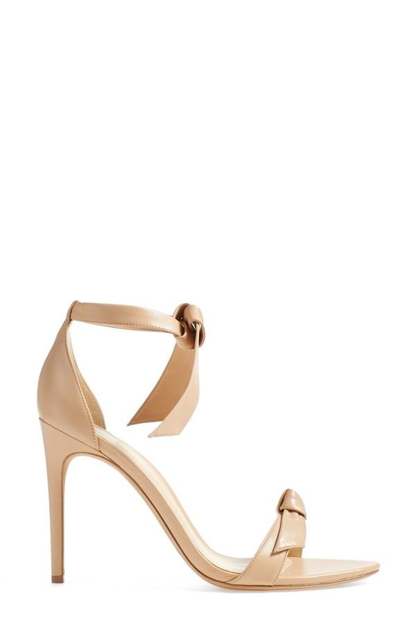アレクサンドラバードマン レディース シューズ サンダル アンクル Alexandre Birman Claritankle Tie Sandal Nude Soft Leather
