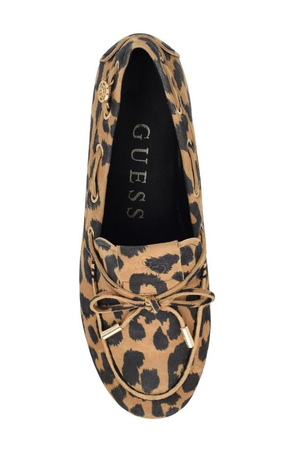 ゲス レディース シューズ スリッポン・ローファー GUESS Aisha Loafer Brown ブラウン